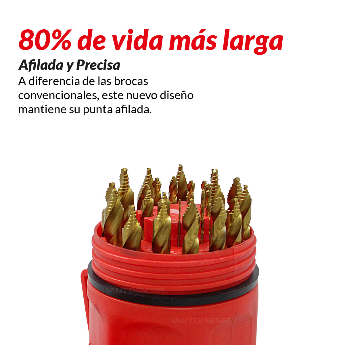 Broca escalonada Viper; Juego de 25 piezas 44966-WW
