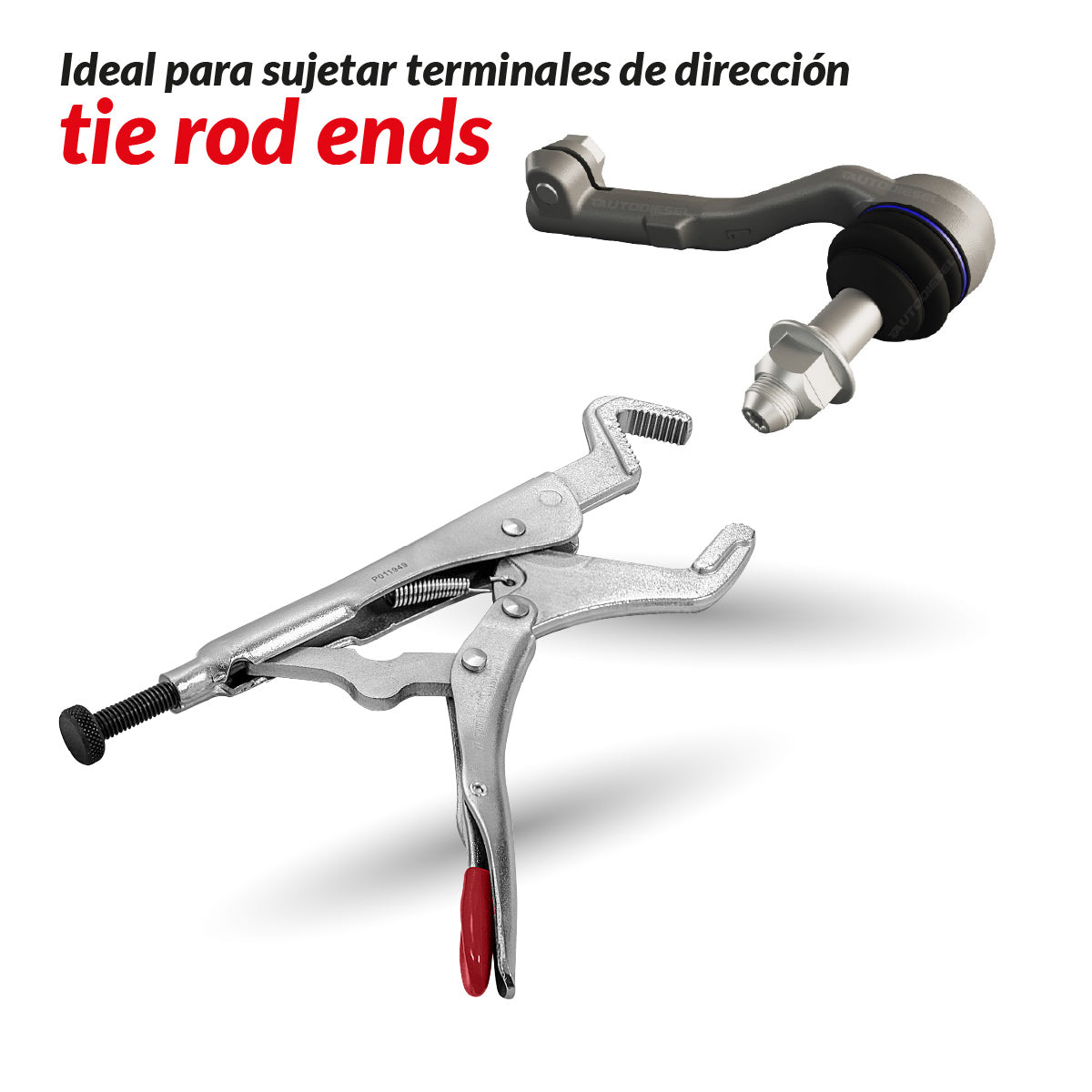 Pinza de presión, Alicates de bloqueo; Nariz de loro 9'' 3102-WW