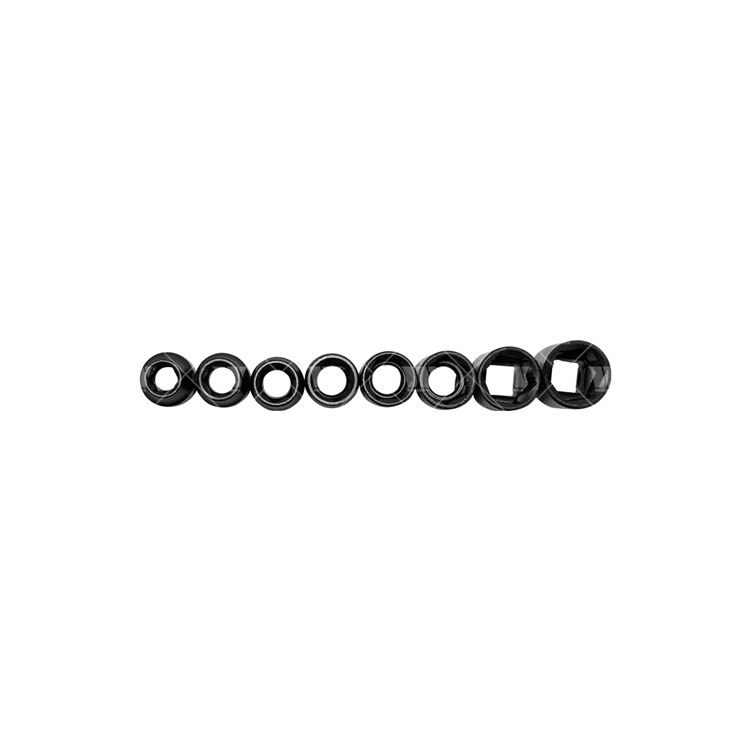 Juego de enchufes impacto 8-19 mm Lok-Typ; 3/8'', profundo y poco profundo 44115-WW