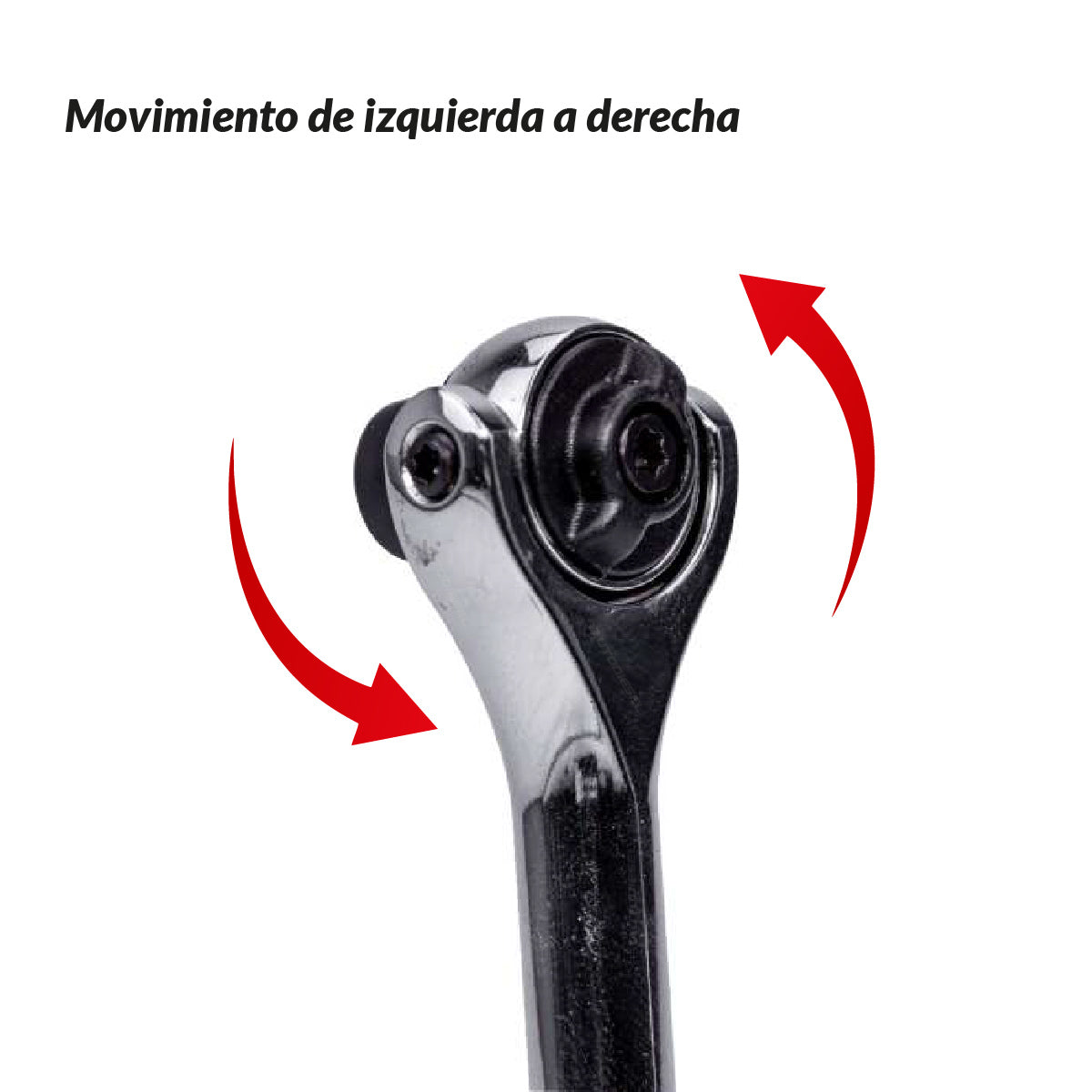 Juego de Carraca Mini Giratoria de 2 Piezas 5144-WW