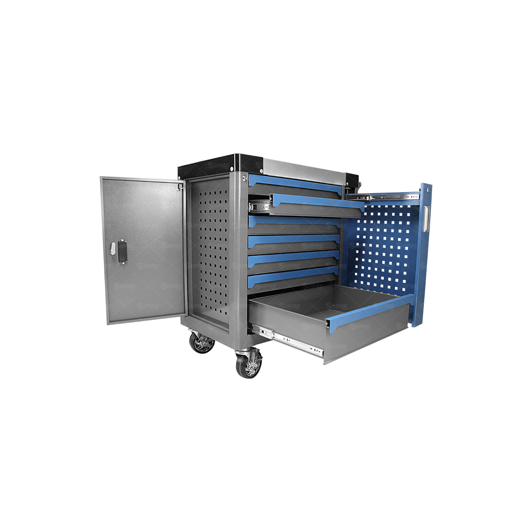 CONFORT - Gabinete para herramientas con ruedas - 7 cajones