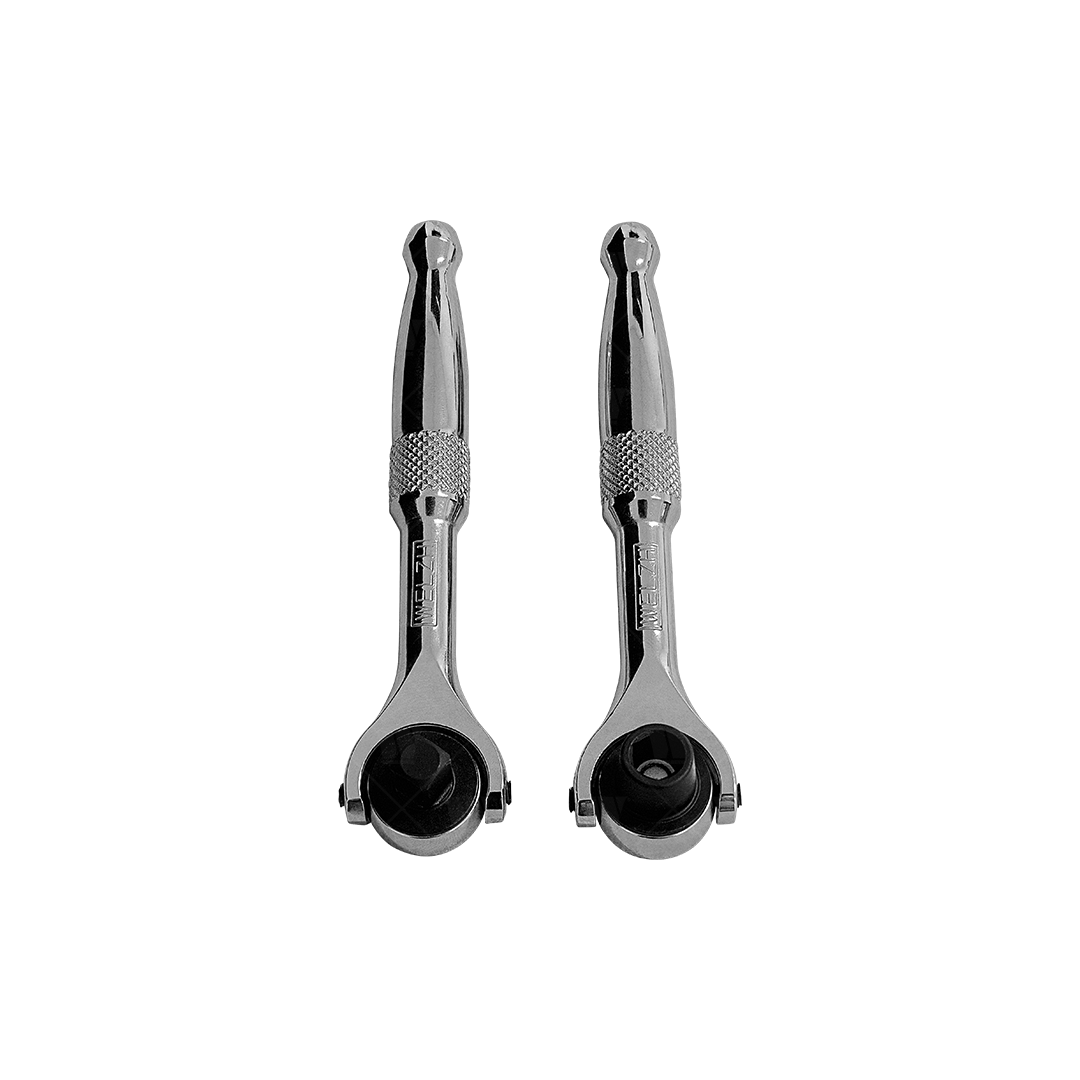 Juego de Carraca Mini Giratoria de 2 Piezas 5144-WW