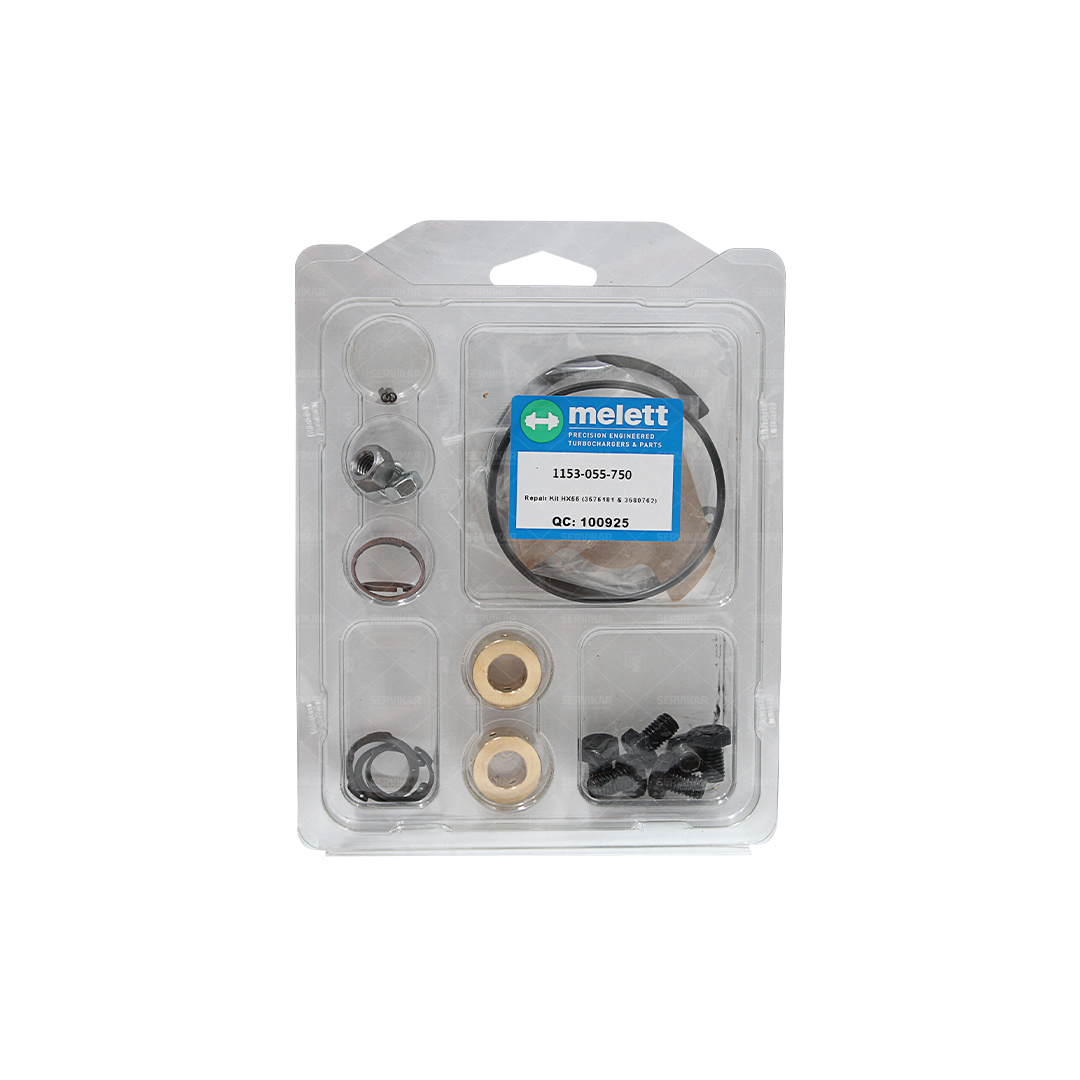 Kit de Reparación Melett® para Turbocargador ISX HX55 (N.P. 1153-055-750)