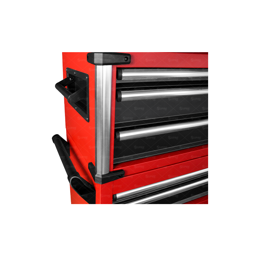 POWER X - Gabinete para herramientas con ruedas - 16 cajones