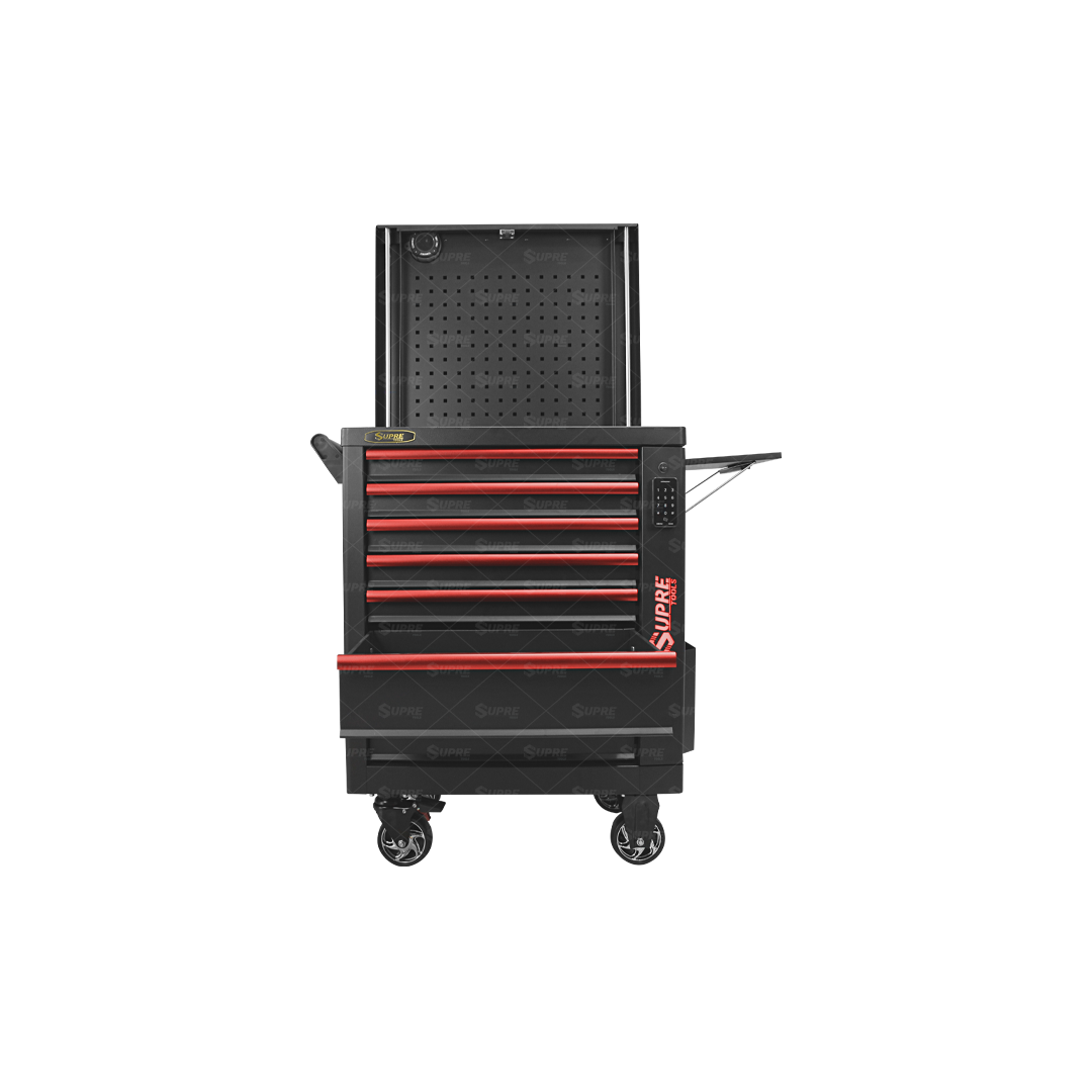 MAX DELUXE - Gabinete para herramientas con altavoz Bluetooth y cerradura digital