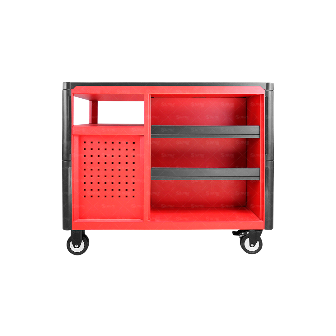 360 - Gabinete para herramientas con mesa de trabajo con ruedas - 12 cajones