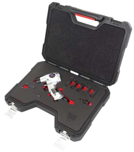 Pistola de Extracción por Vibración para Bujías Incandescentes con Dados Incluidos 8-12 mm