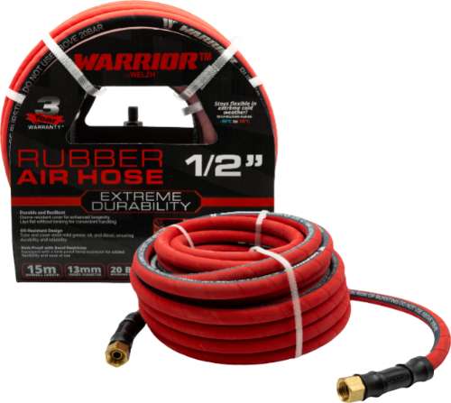 Welzh-Warrior Pro Manguera de Aire; 1/2'' de 15 Metros de Longitud