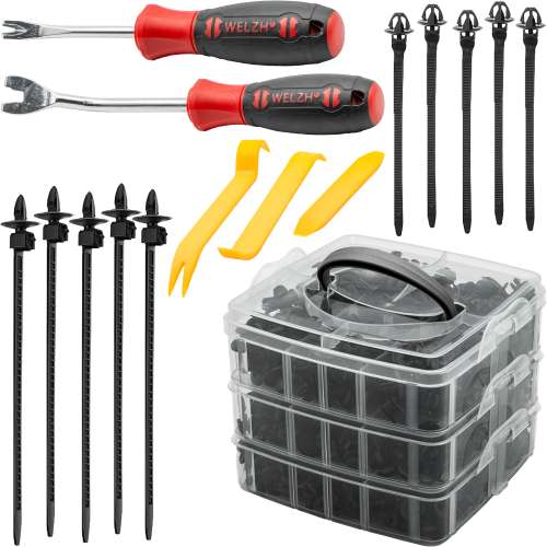 Surtido de Clips para Molduras; 635 Piezas