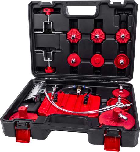 Juego de adaptadores para purga de frenos; Universal para Audi, BMW, Ford, Honda, Nissan, Opel, VW 44317-WW