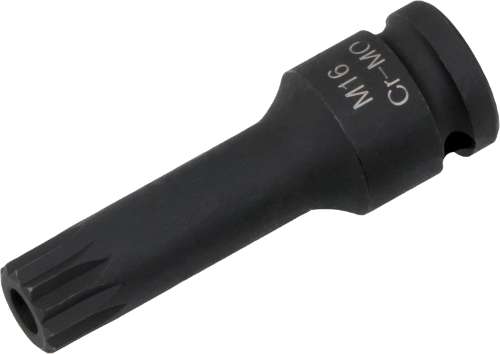 Punta de impacto; Spline M14, 1/2'' de carraca Longitud 75 mm