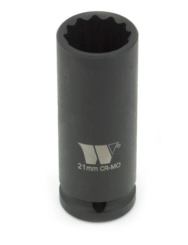 Copa; de impacto profunda, 1/2'', 12 puntas, 16 mm