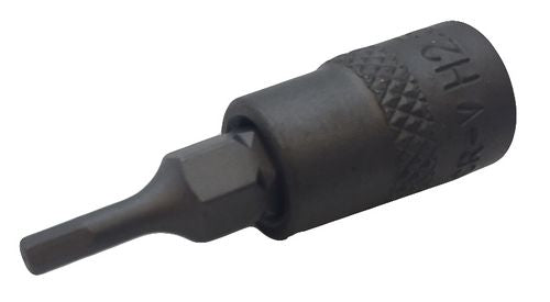 Vaso para puntas; Hexagonal,; H2.5, 1/4''dr 4041-H2.5-WW