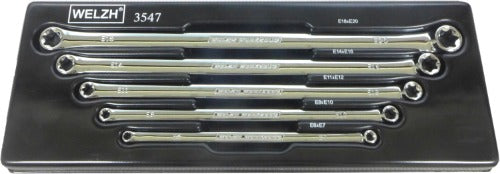 Llaves de Aviación Extra Largas; E-Torx, E6-E20