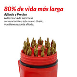 Broca escalonada Viper; Juego de 25 piezas 44966-WW