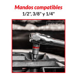 Juego de Dados con Puntas Torx Bit, Acero SE-V, T6-T70 1165-1-WW