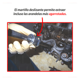 Extractor de sello de cobre del inyector diesel, extractor de arandelas 1189-WW