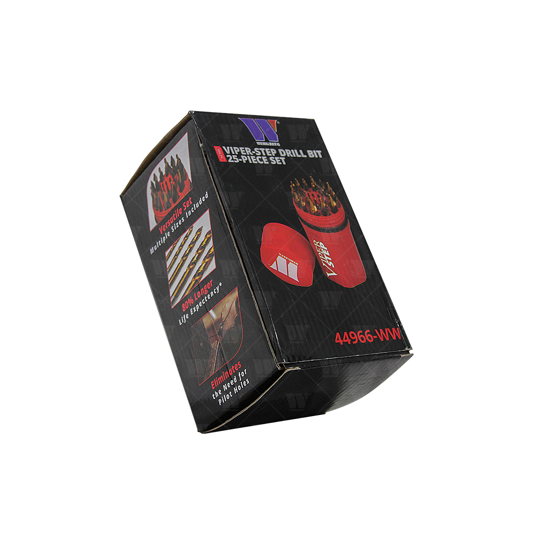 Broca escalonada Viper; Juego de 25 piezas 44966-WW