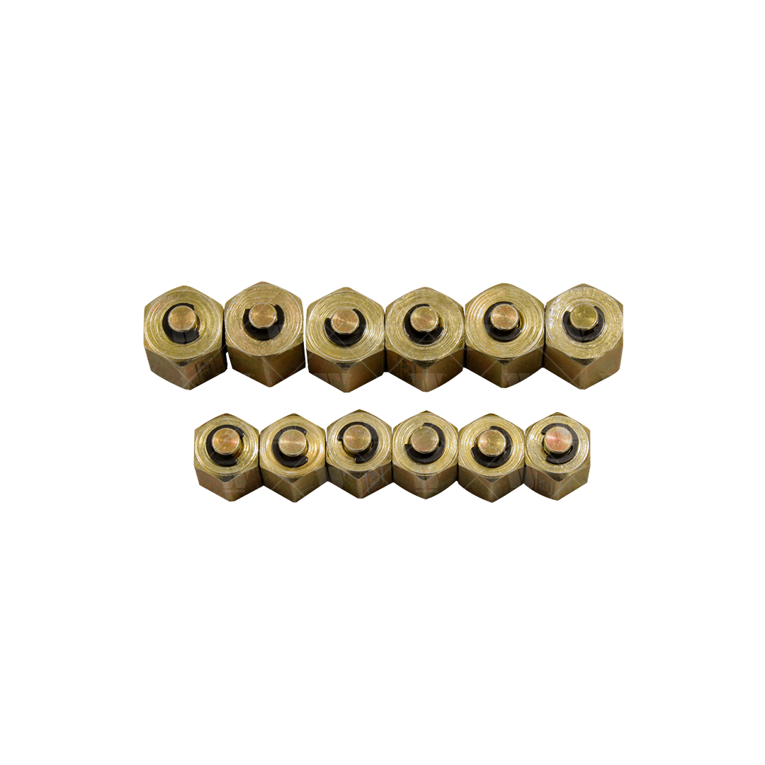 Juego de tapones de sellado para inyectores, 12 piezas 2991-WW