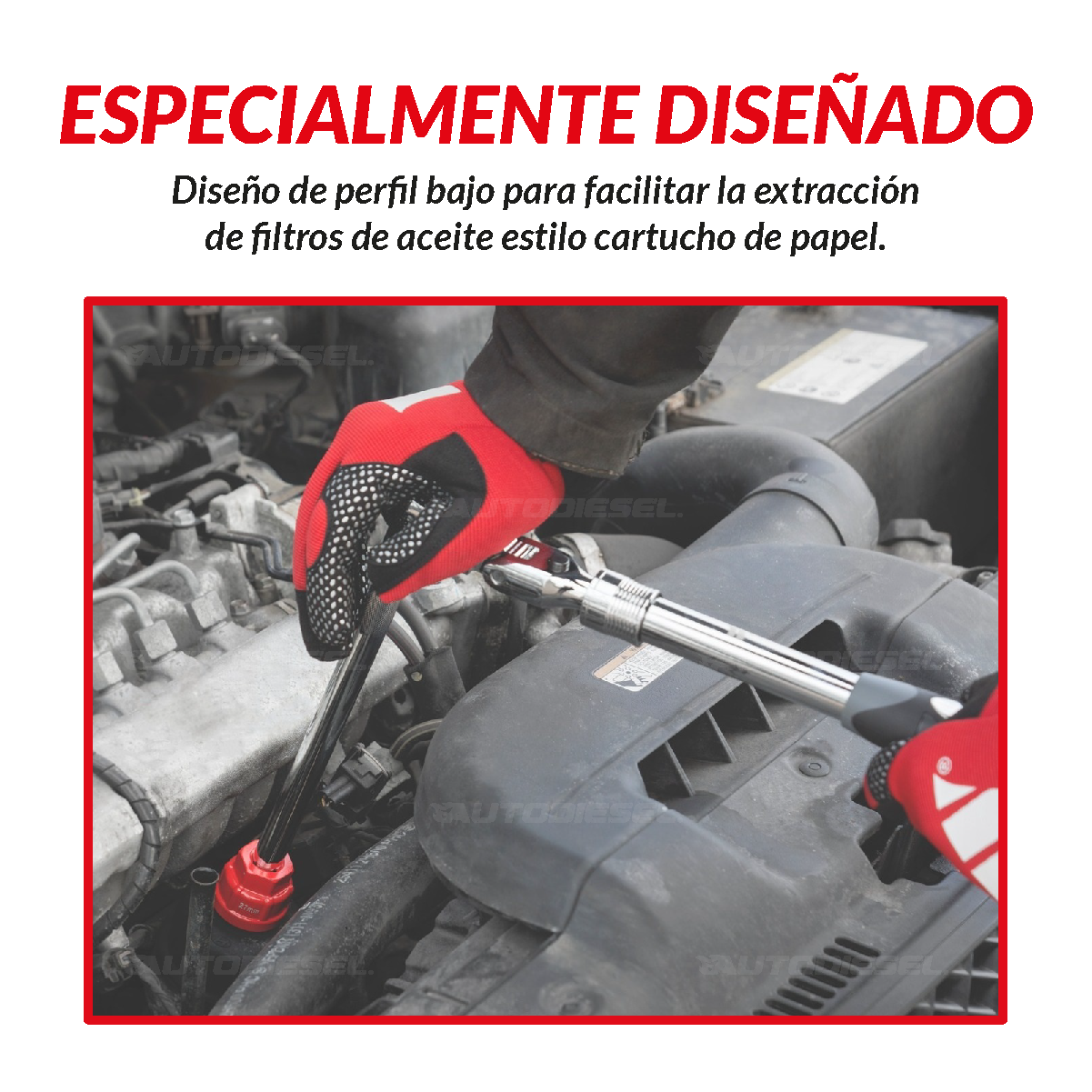 Juego de Llaves para Tapas de Filtro de Aceite; Juego de 7 Piezas 4268-WW