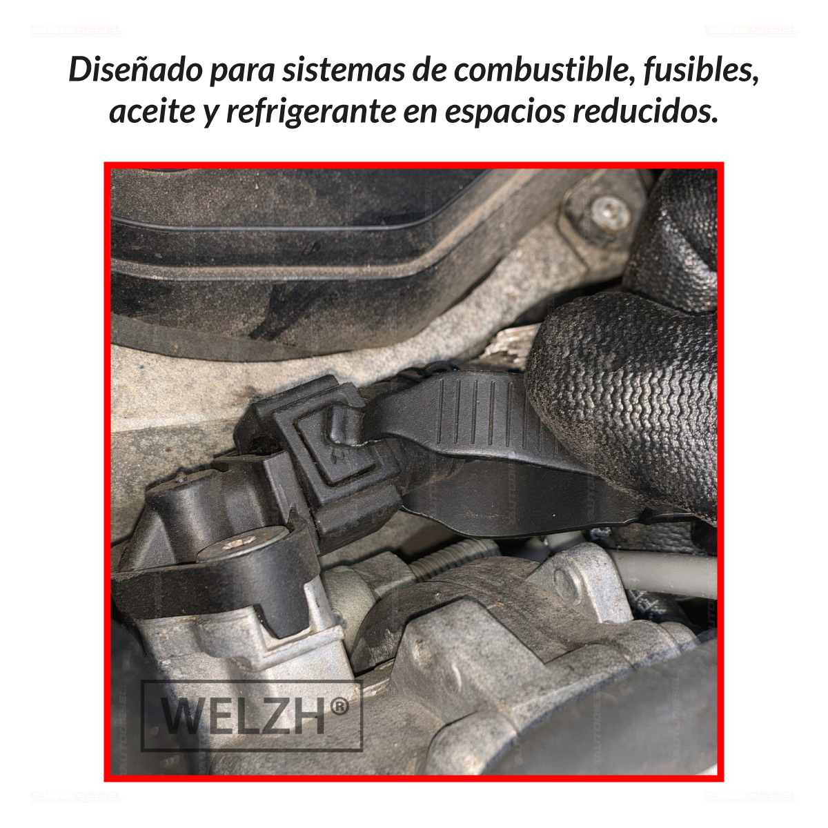 Clip Mate™; Pinza universal ultra corta, para combustible, fusibles, líneas 4265-WW
