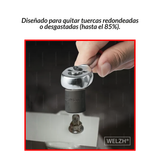 Juego de enchufes impacto 8-19 mm Lok-Typ; 3/8'', profundo y poco profundo 44115-WW