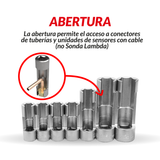 Juego de dados de difícil acceso; 3/8" de 7 piezas 44362-WW