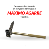 Extractor para inyectores diesel, barras de tracción de inyector; 2 piezas 44823-WW