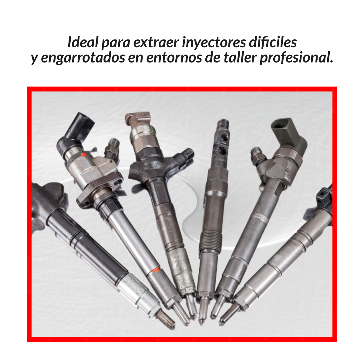 Extractor para inyectores diesel, barras de tracción de inyector; 2 piezas 44823-WW