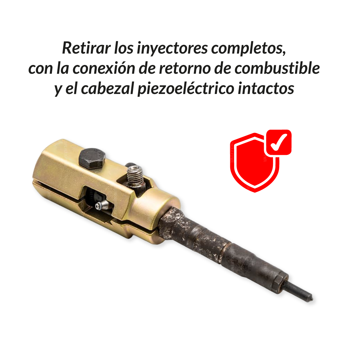 Adaptador universal para extractor neumático,inyectores diesel; Ford Eco-Azul 2.0 4956-WW