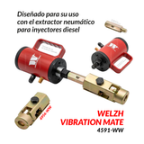 Adaptador universal para extractor neumático,inyectores diesel; Ford Eco-Azul 2.0 4956-WW