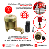 Adaptador universal para extractor neumático,inyectores Bosch 4985-WW