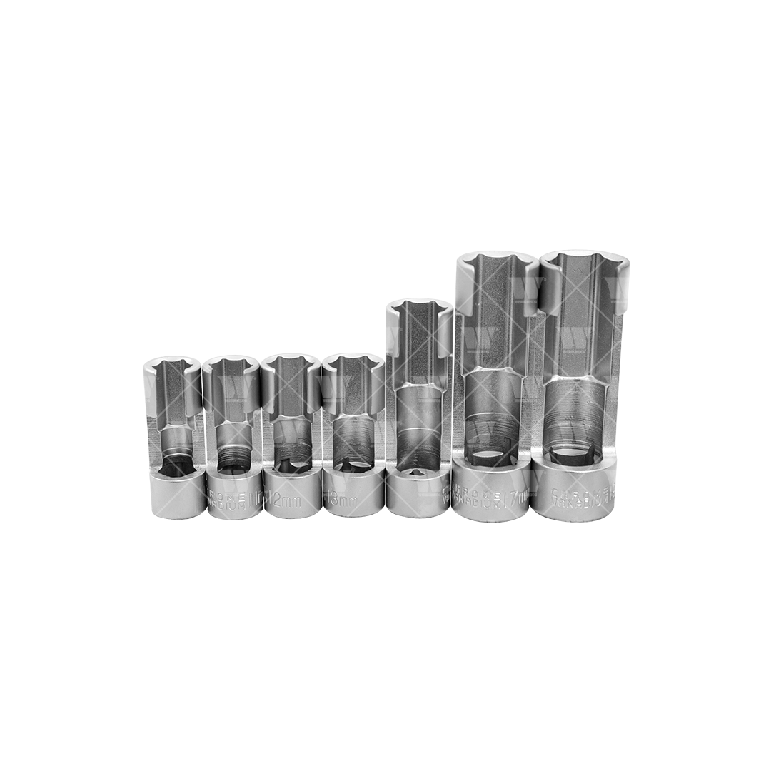 Juego de dados de difícil acceso; 3/8" de 6 piezas 44362-WW