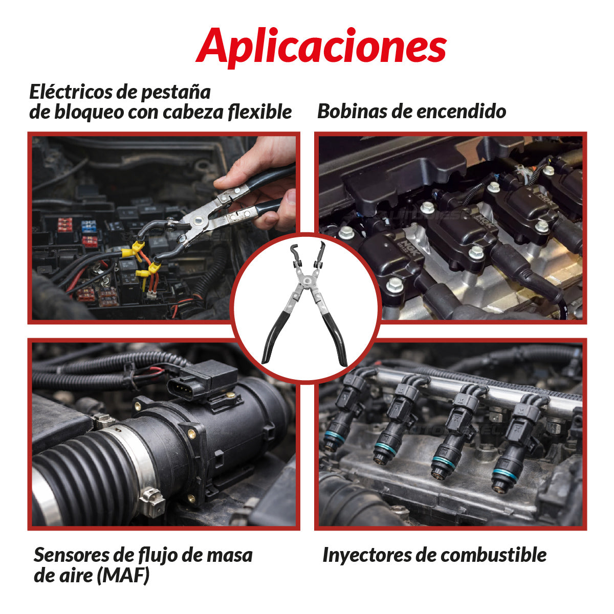 Alicate de desconexión eléctrica con cabezal flexible 5041-WW