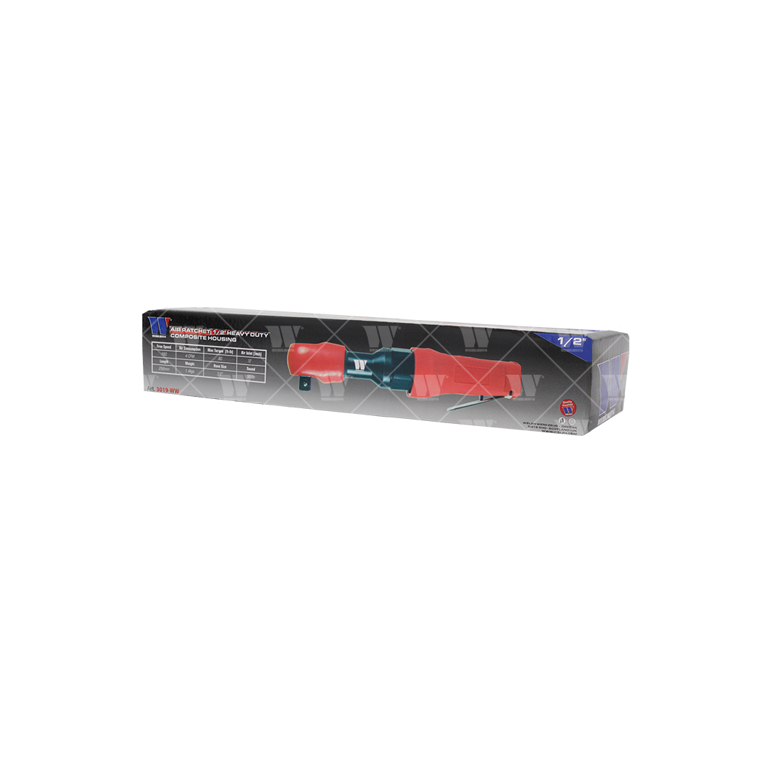 Trinquete neumático; Carcasa compuesta de alta resistencia de 1/2''dr 3019-WW