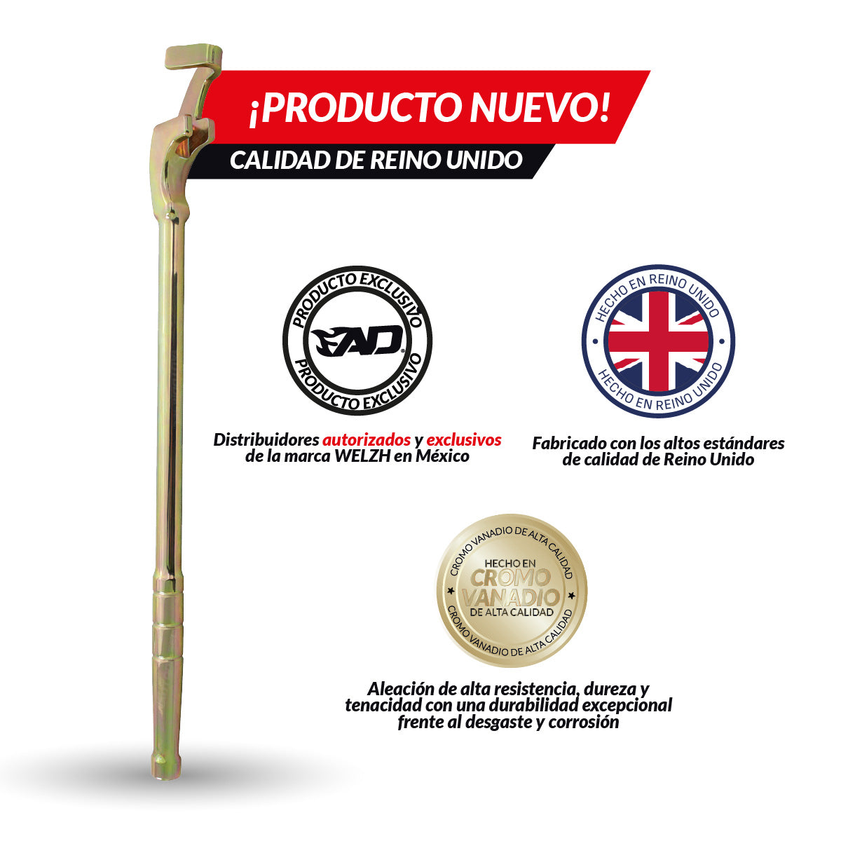 Herramienta de llave extensora universal; SG 7450-WW