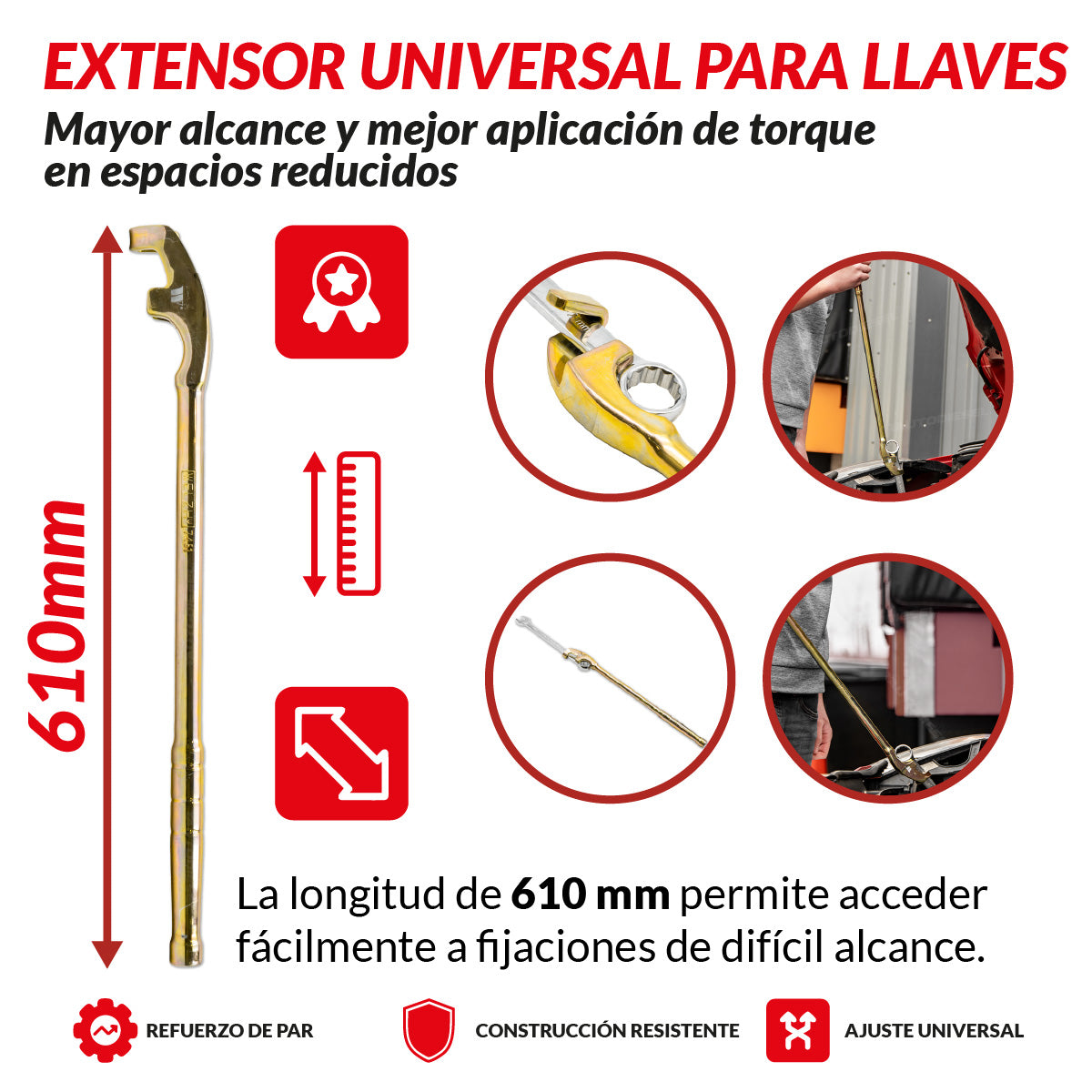 Herramienta de llave extensora universal; SG 7450-WW