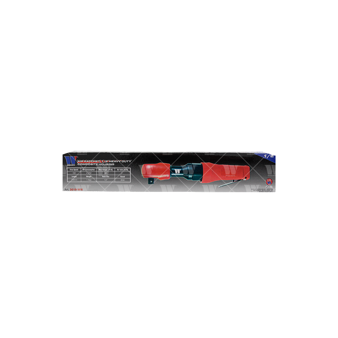 Trinquete neumático; Carcasa compuesta de alta resistencia de 1/2''dr 3019-WW