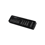 Juego puntas Torx de 12 piezas T8H-T60H S2 Acero zincado 1165-3-WW