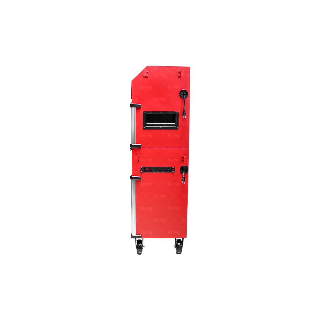 POWER X - Gabinete para herramientas con ruedas - 16 cajones