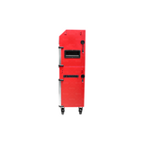 POWER X - Gabinete para herramientas con ruedas - 16 cajones