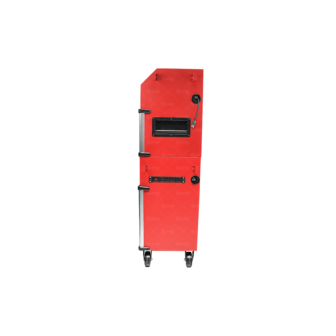 POWER XL - Gabinete para herramientas con ruedas - 18 cajones