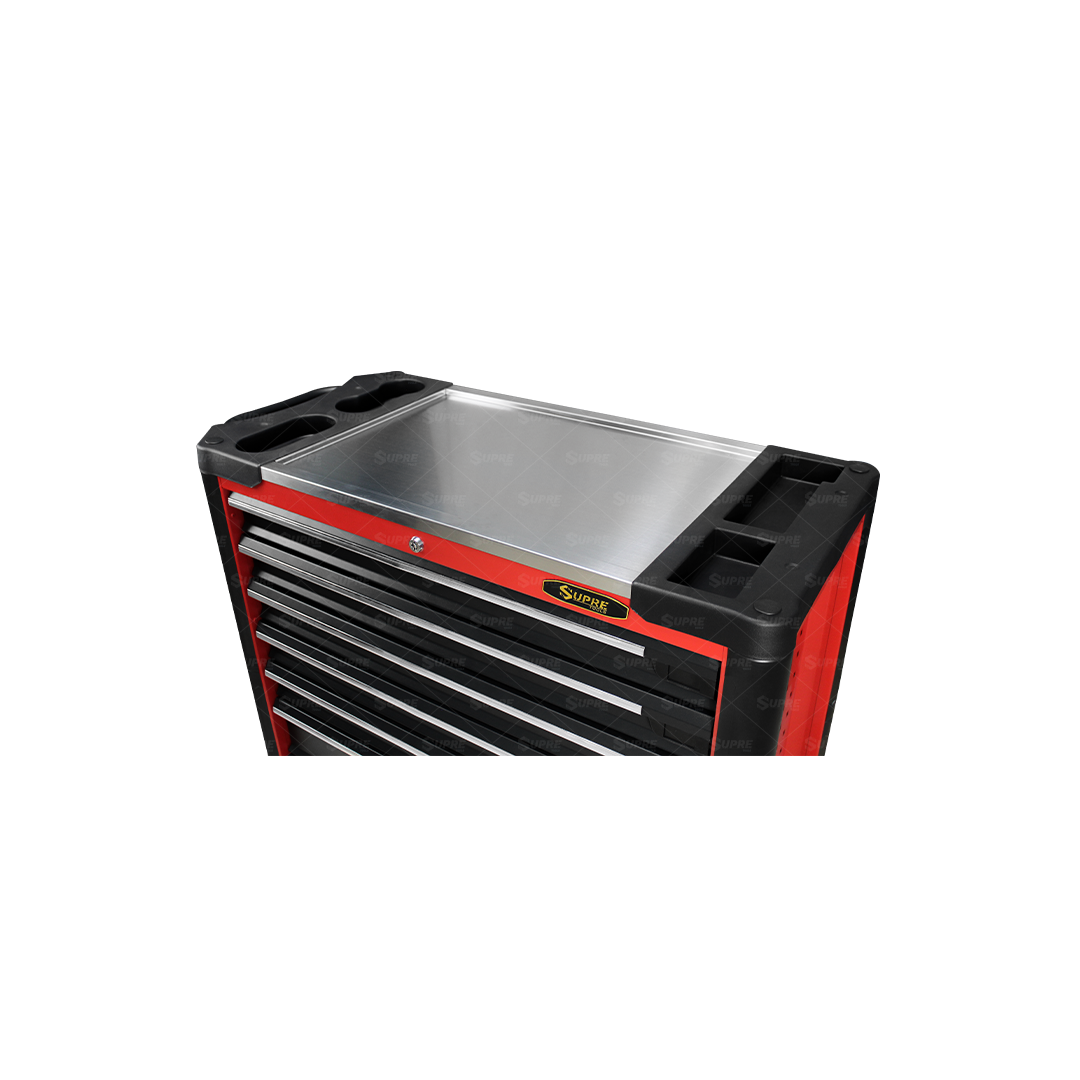 MAX - Gabinete para herramientas con ruedas - 7 cajones