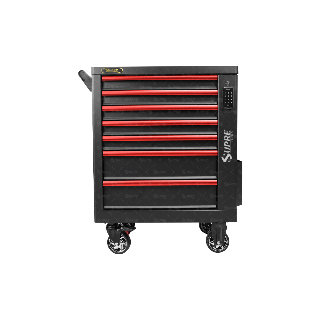 MAX DELUXE - Gabinete para herramientas con altavoz Bluetooth y cerradura digital