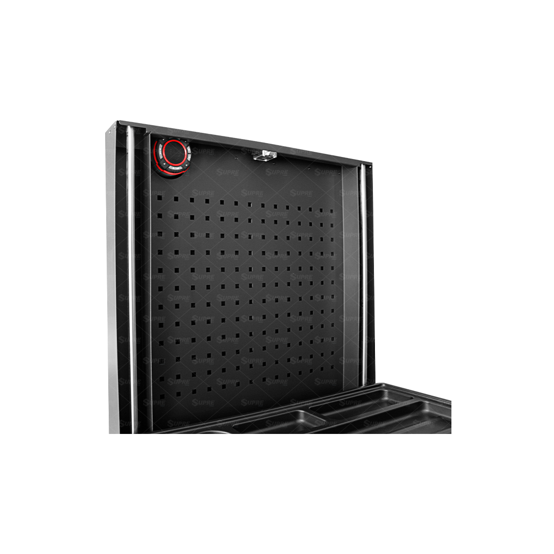 MAX DELUX - Gabinete para herramientas con altavoz Bluetooth y cerradura digital