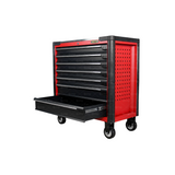 MAX - Gabinete para herramientas con ruedas - 7 cajones