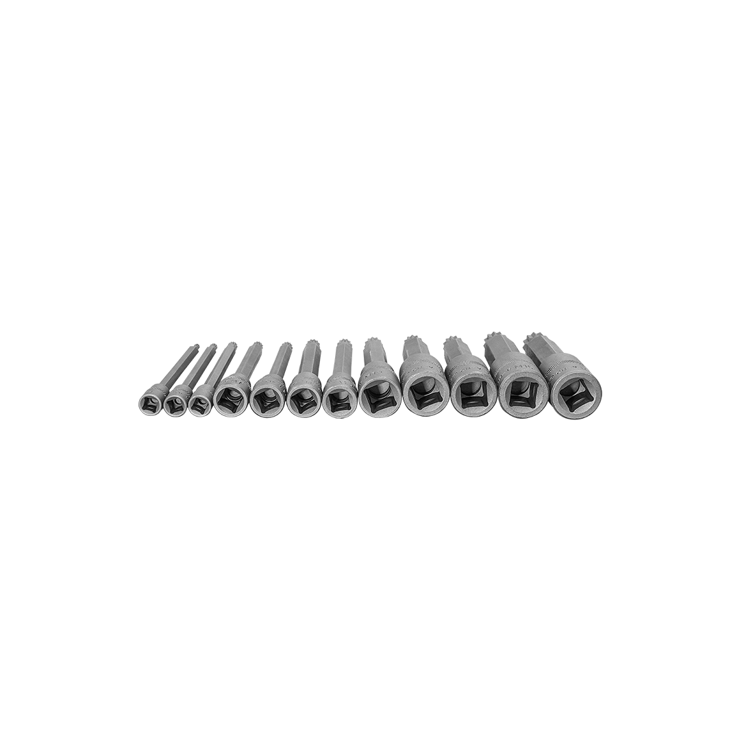 Juego maestro de puntas de vaso; 67 piezas extralargas, Torx, Etorx, Allen 6015-WW