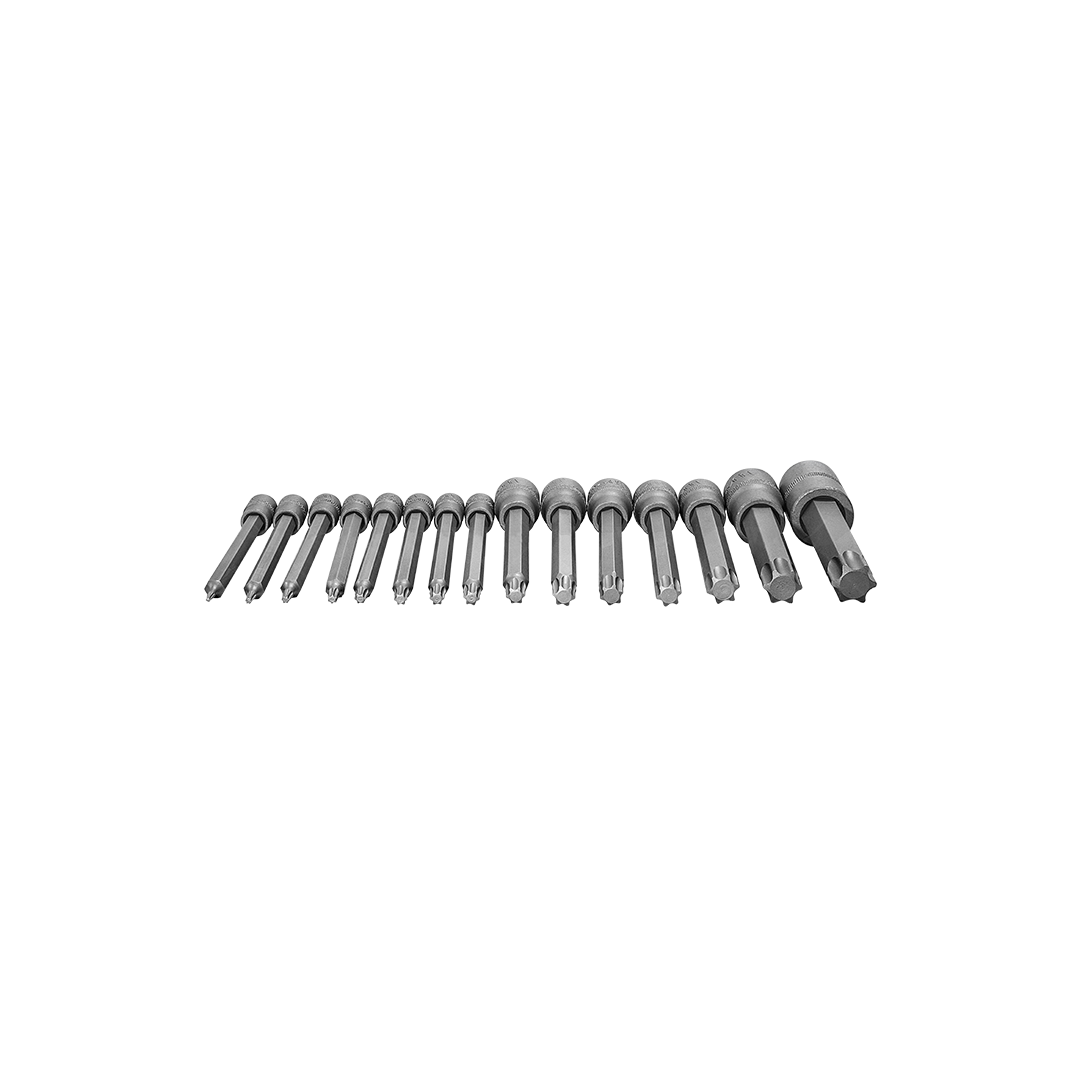 Juego maestro de puntas de vaso; 67 piezas extralargas, Torx, Etorx, Allen 6015-WW