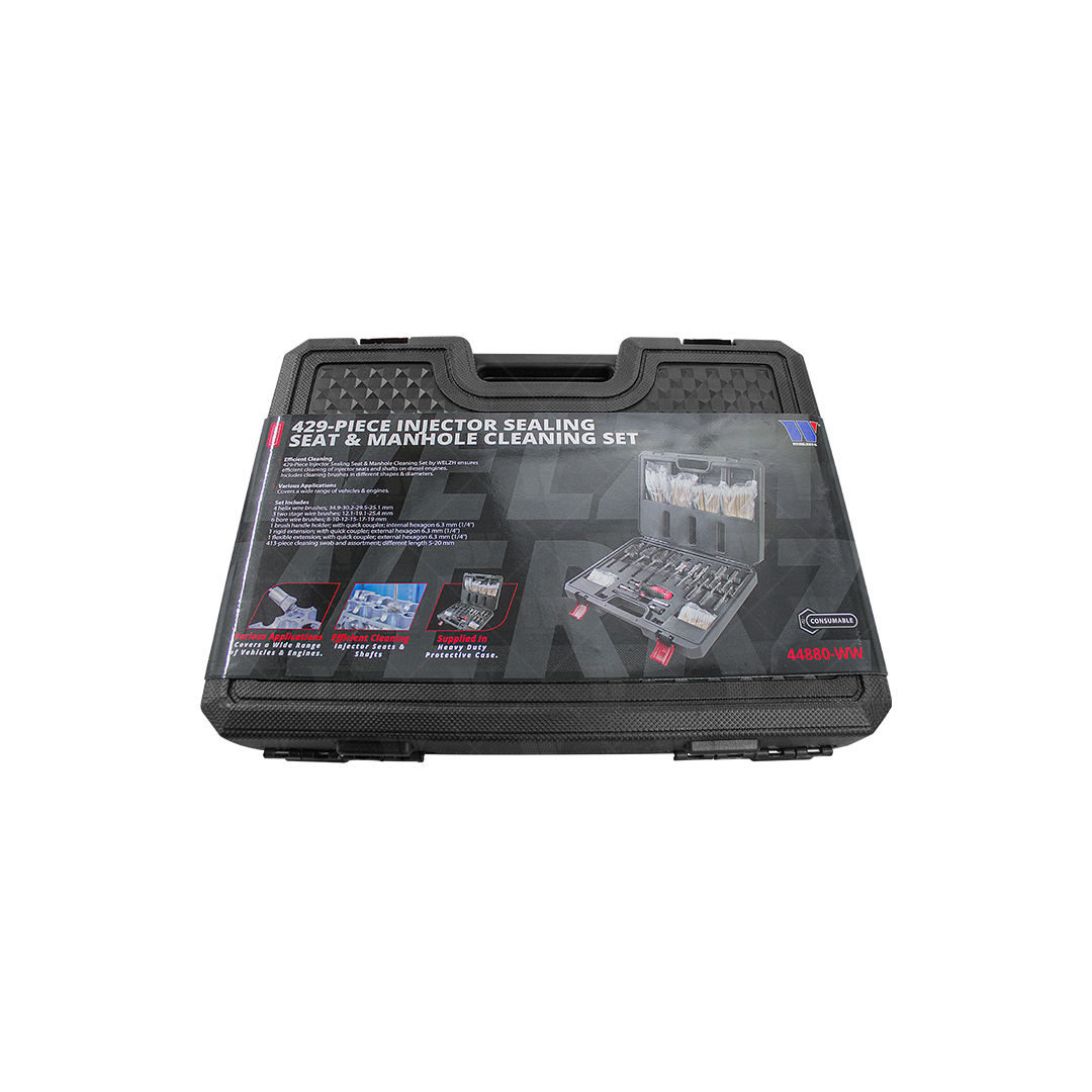 Kit de limpieza de puertos y asientos de inyector de 429 piezas 44880-WW