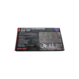 Juego de barras de extensión para matraca y nudos, 23 piezas 44908-WW